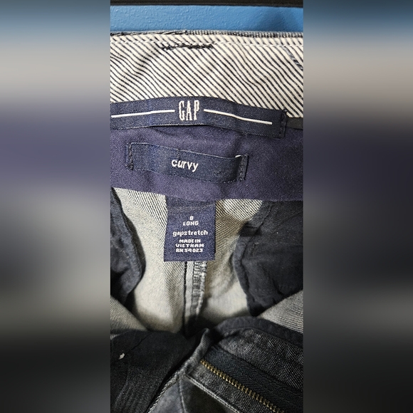 Gap Women's Wide Leg Jeans In Curvy Tall - Picture 3 of 3